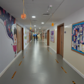 Vernus International School Admission tour at school